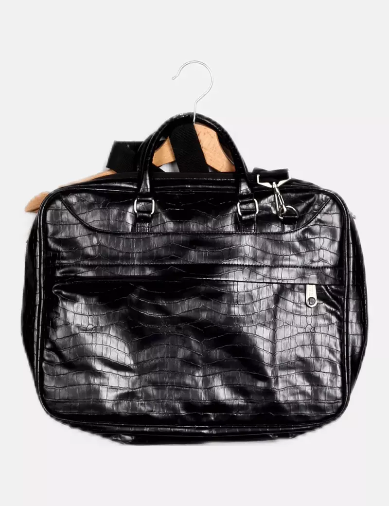 Misako Bolso negro estampado