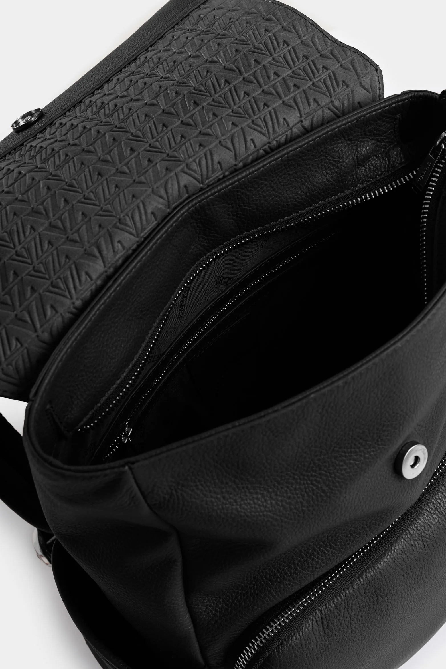 Morral Zermatt de cuero para mujer contemporáneo