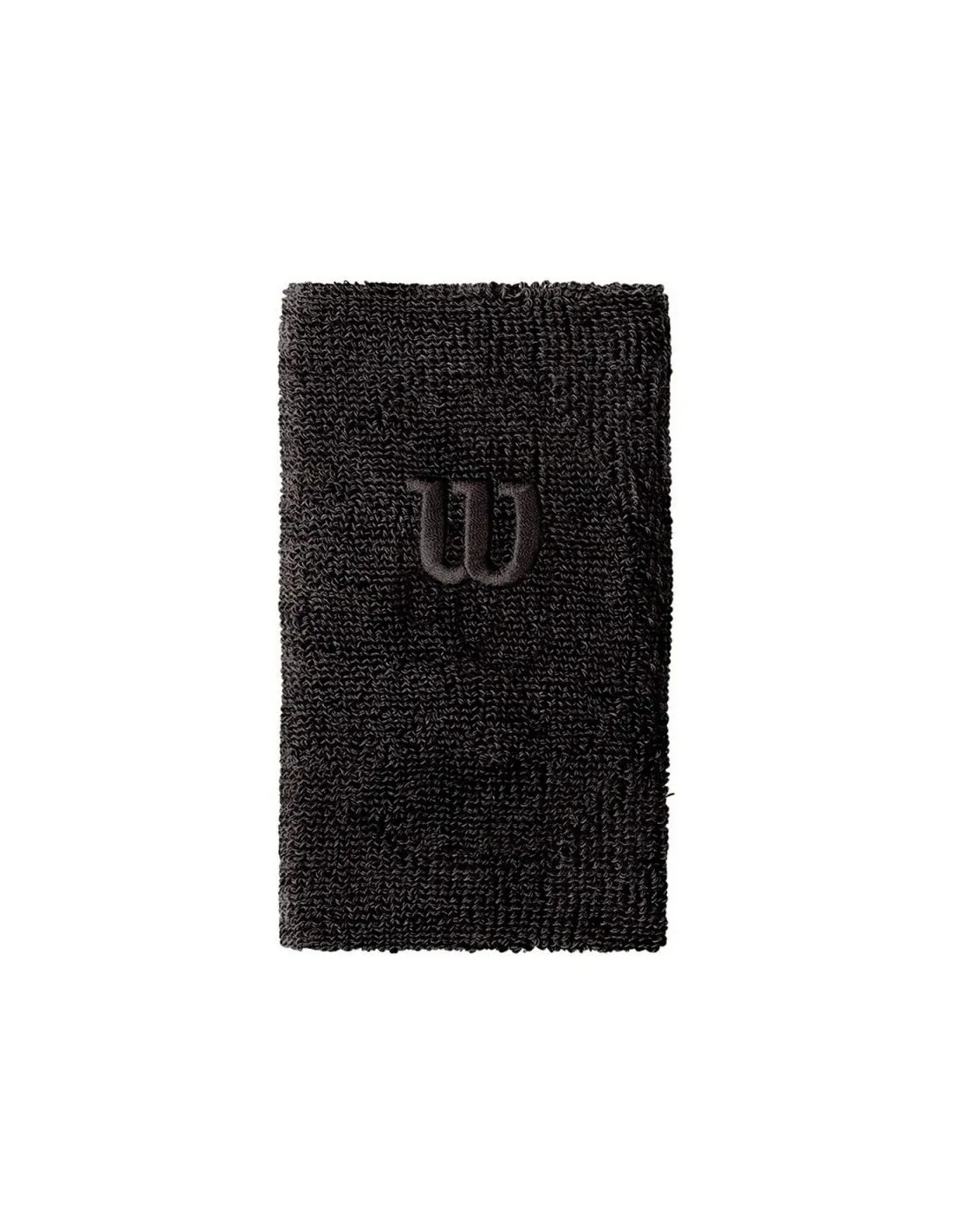 Muñequera Wilson Extra Wide Black