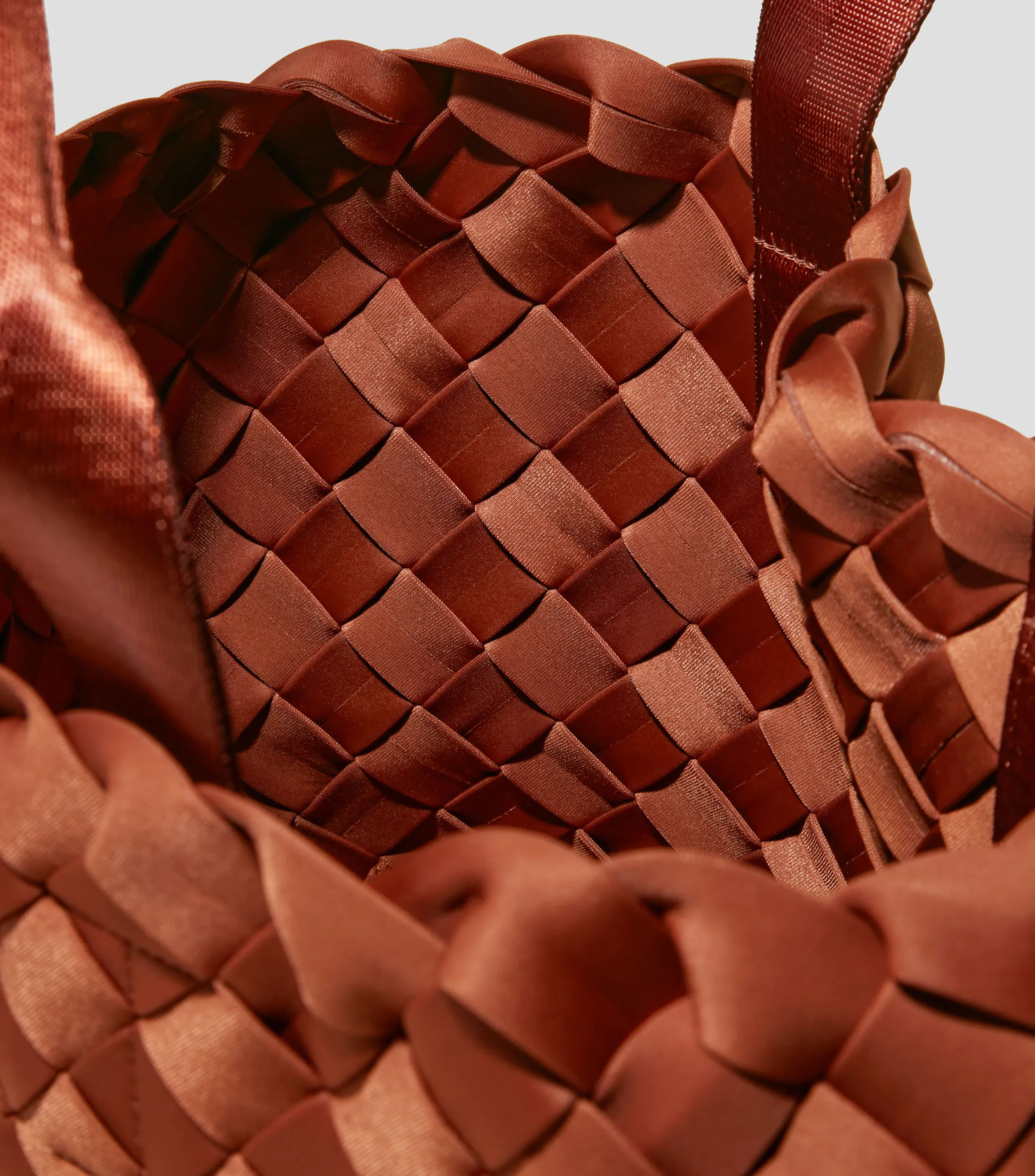 NAGHEDI Bolso Tote Tangier entrelazado Mujer