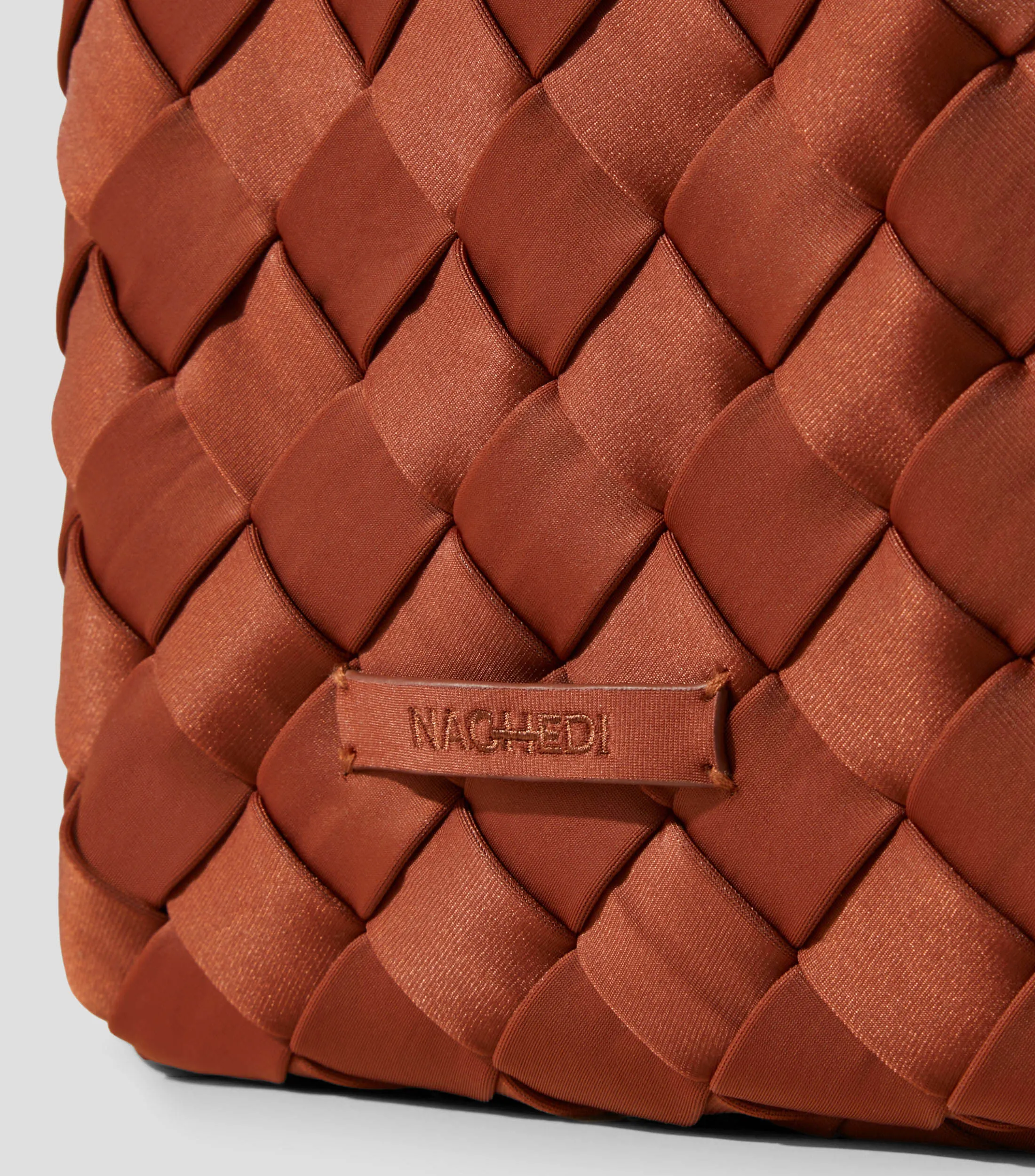 NAGHEDI Bolso Tote Tangier entrelazado Mujer