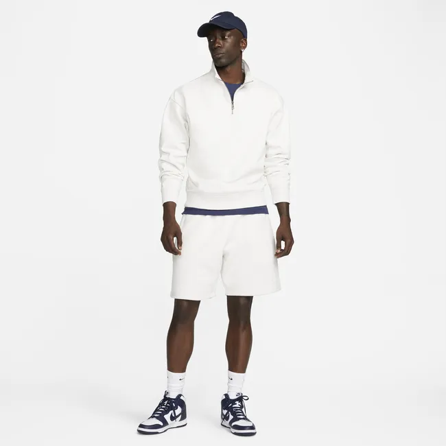 NIKE SOLO SWOOSH 1/4 ZIPTOP