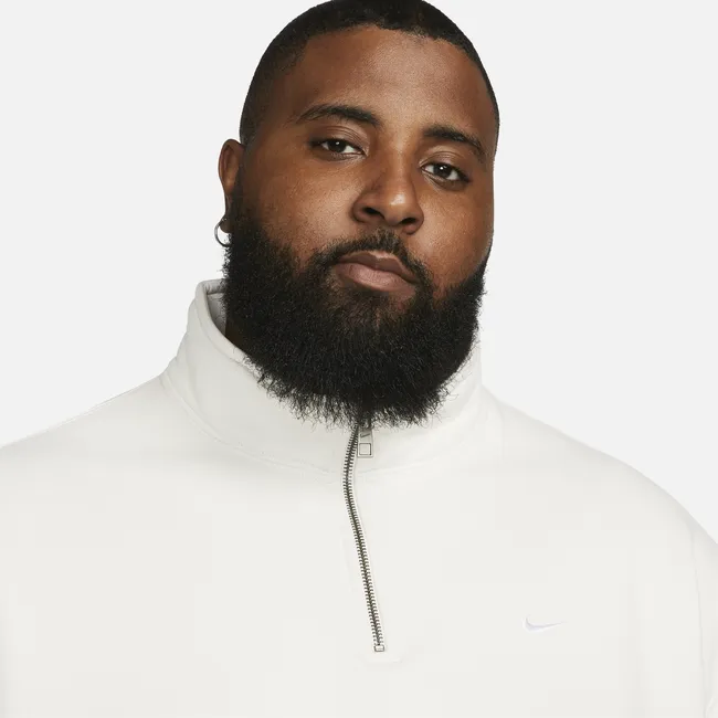 NIKE SOLO SWOOSH 1/4 ZIPTOP