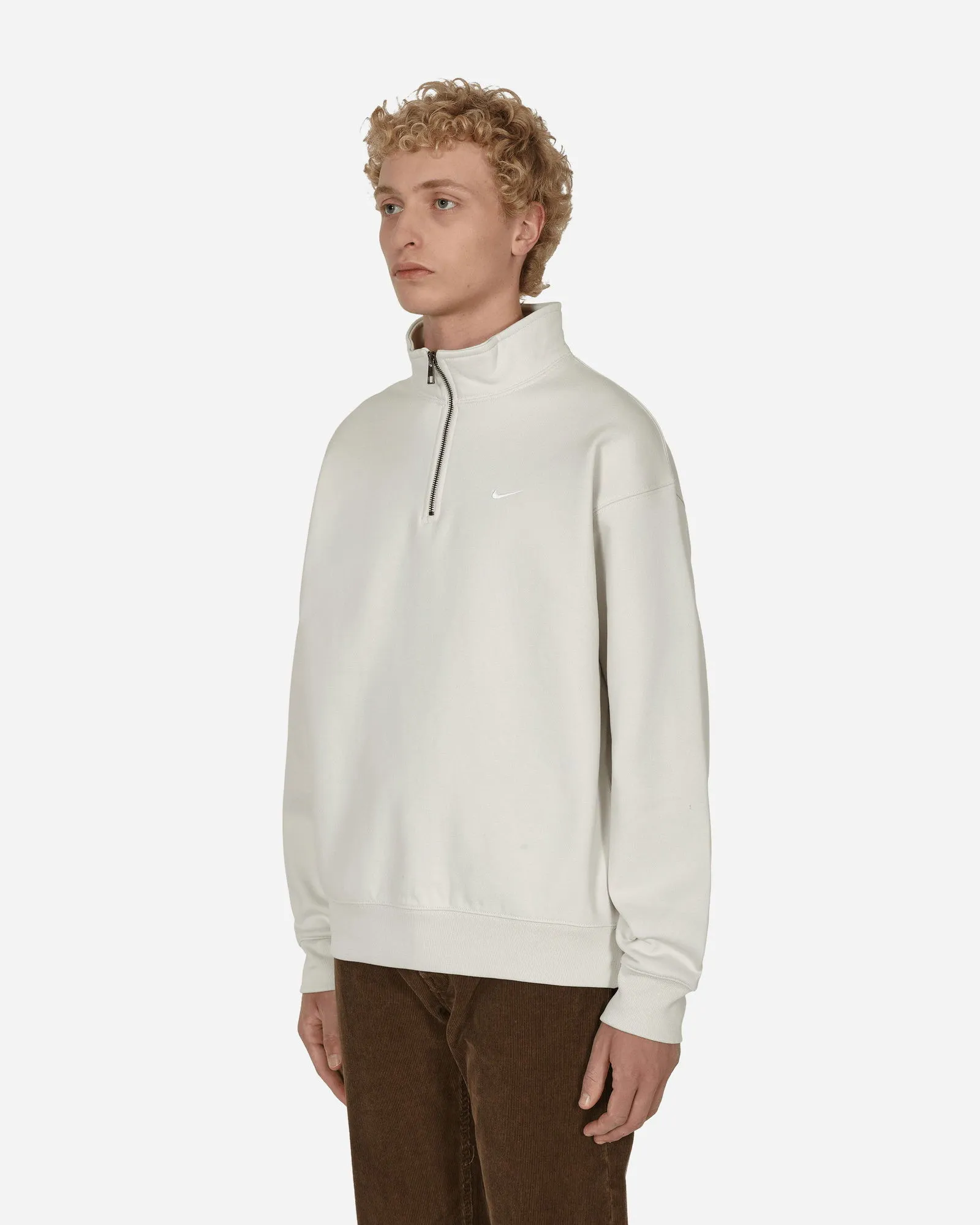 NIKE SOLO SWOOSH 1/4 ZIPTOP