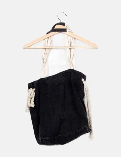 NoName Bolso azul marino saco