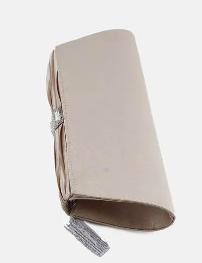 NoName Bolso beige combinado