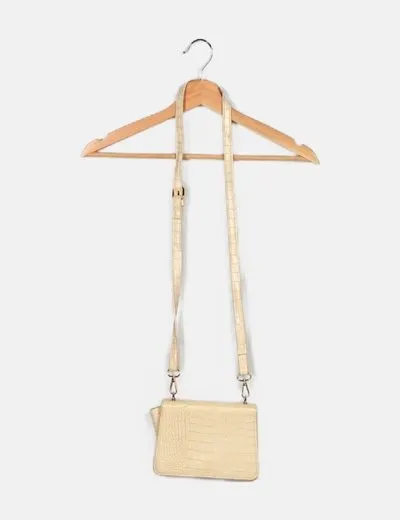 NoName Bolso crudo texturizado