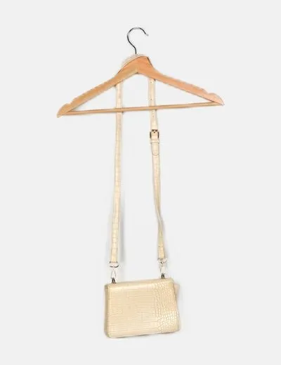 NoName Bolso crudo texturizado