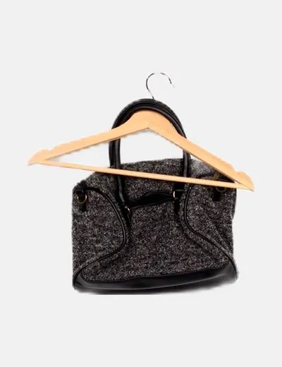 NoName Bolso gris combinado