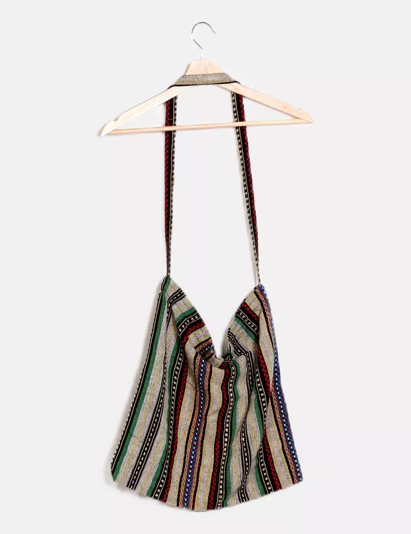 NoName Bolso multicolor estampado