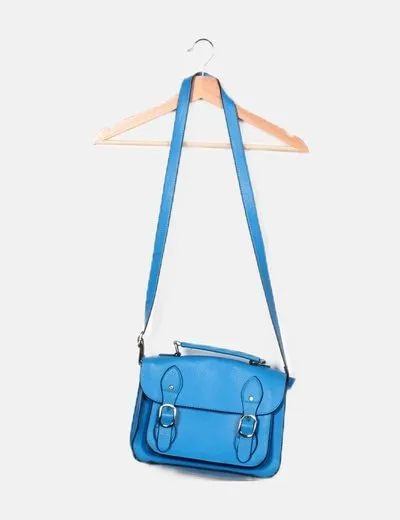 NoName Bolso satchel azul klein