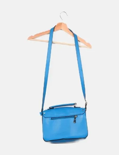 NoName Bolso satchel azul klein