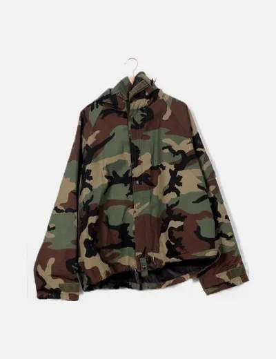 NoName Chaqueta impermeable militar