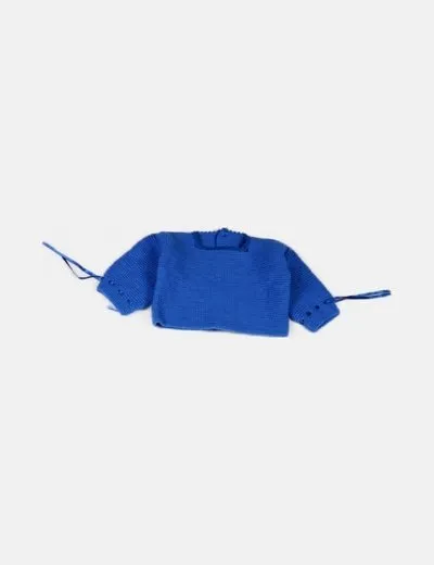 NoName Jersey tricot azul klein ribete