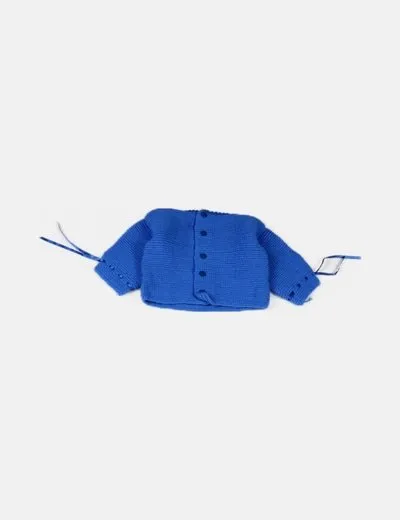 NoName Jersey tricot azul klein ribete
