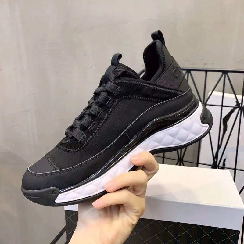 Nuevos zapatos para correr de cuero genuino a la moda, zapatos informales transpirables con cordones para mujer, zapatos de aume