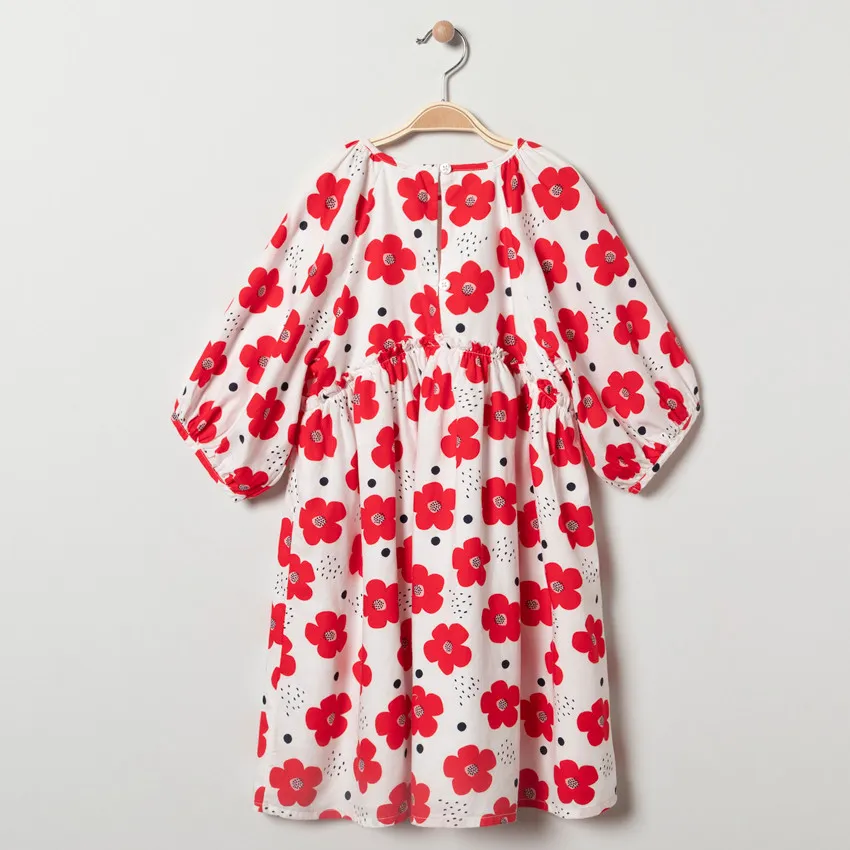 Orchestra Vestido manga 3/4 print flores