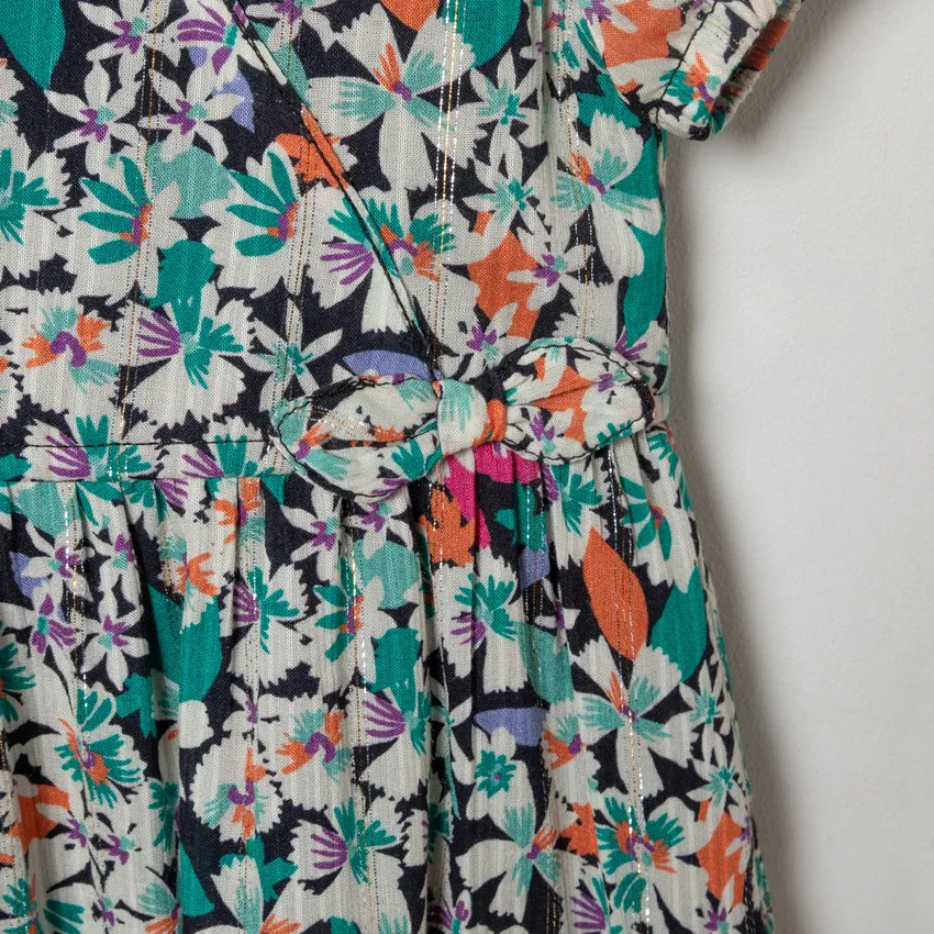 Orchestra Vestido manga corta print flores