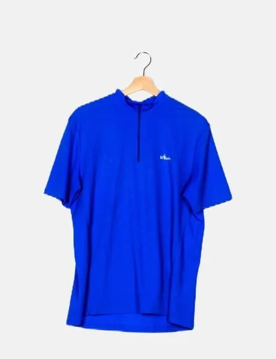 Oxylane Camiseta azul klein deportiva
