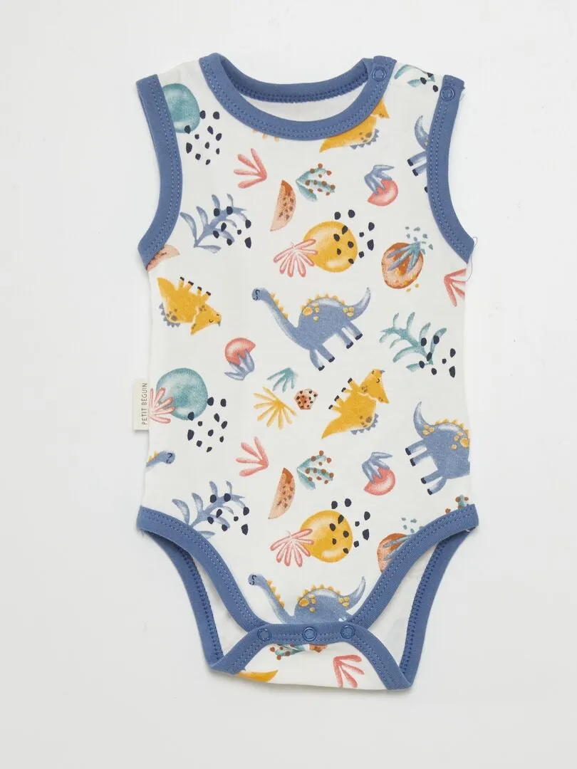 PACK DE 2 BODIES 'PETIT BEGUIN'  AMARILLO