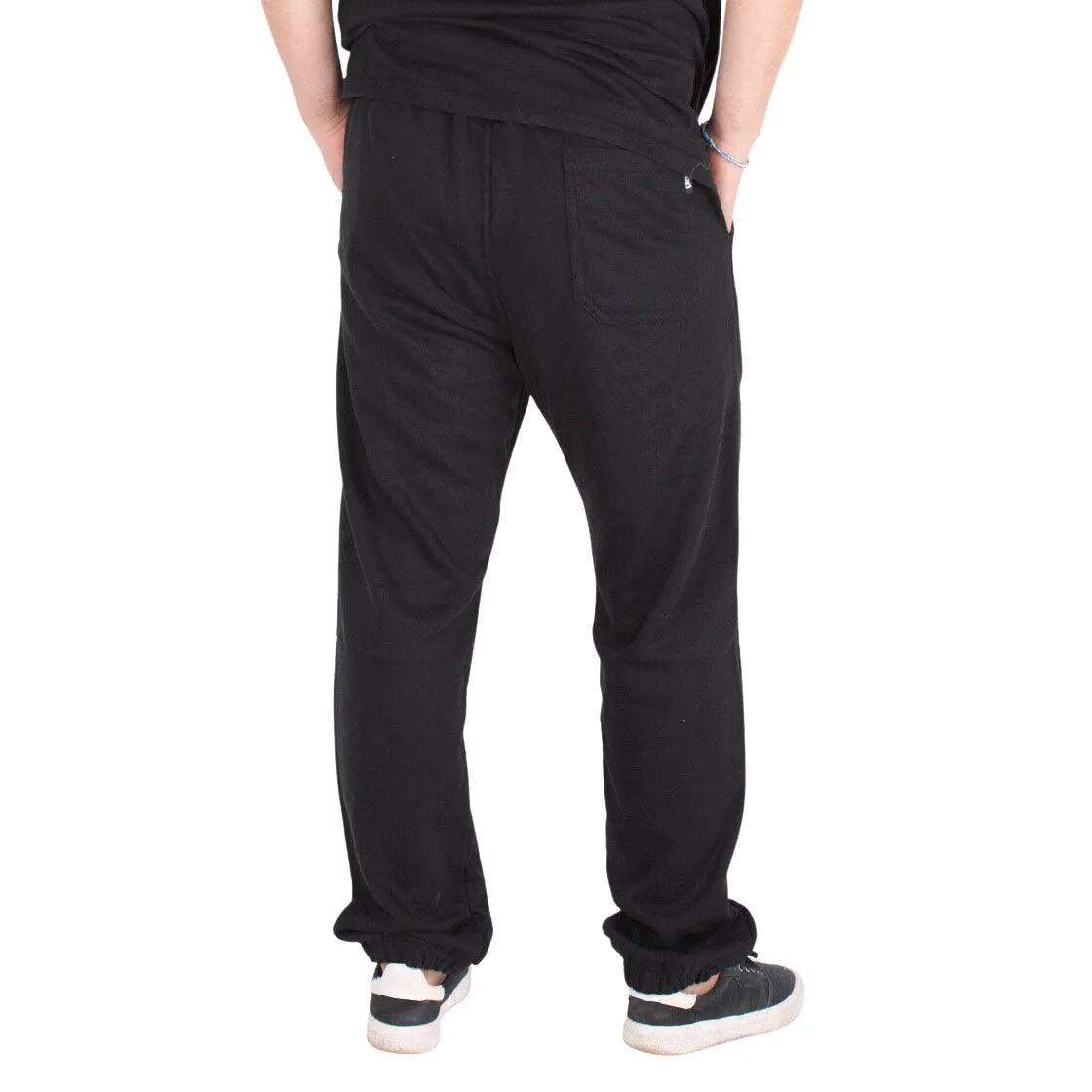 Pantalon Buzo Creature Strainght Rustic Print Negro