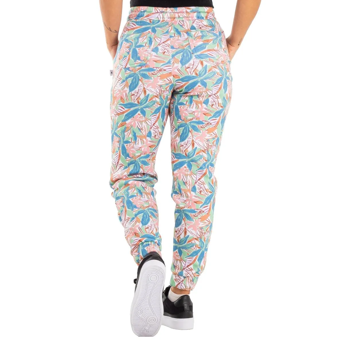 Pantalon Buzo Roxy Off The Beach Les Fleurs Celeste