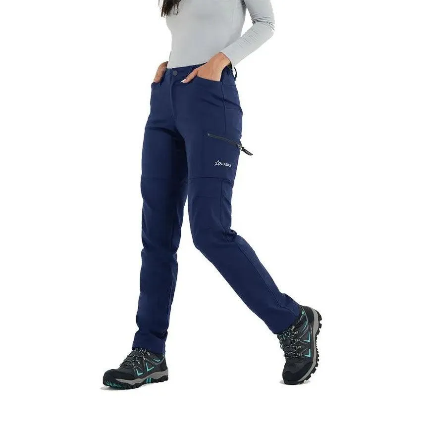 Pantalon Cargo Alaska Jungla Trekking Mujer Azul