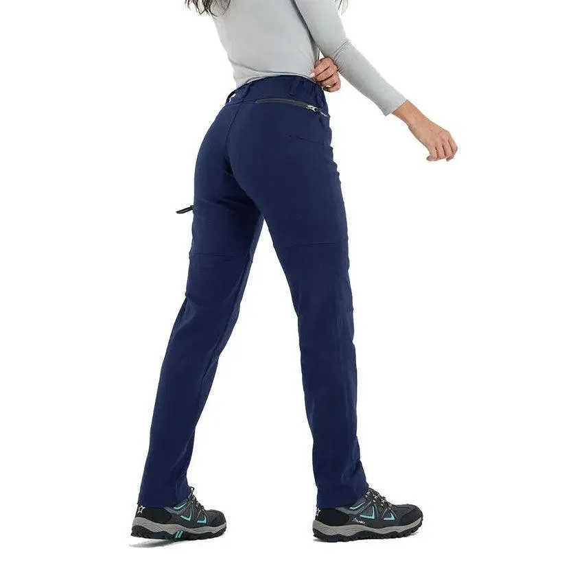 Pantalon Cargo Alaska Jungla Trekking Mujer Azul