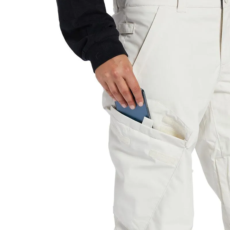 Pantalon Dc Snow Nonchalant Mujer Crudo