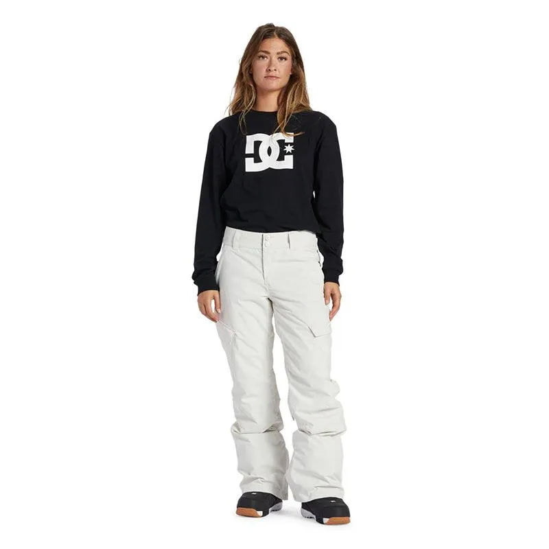Pantalon Dc Snow Nonchalant Mujer Crudo