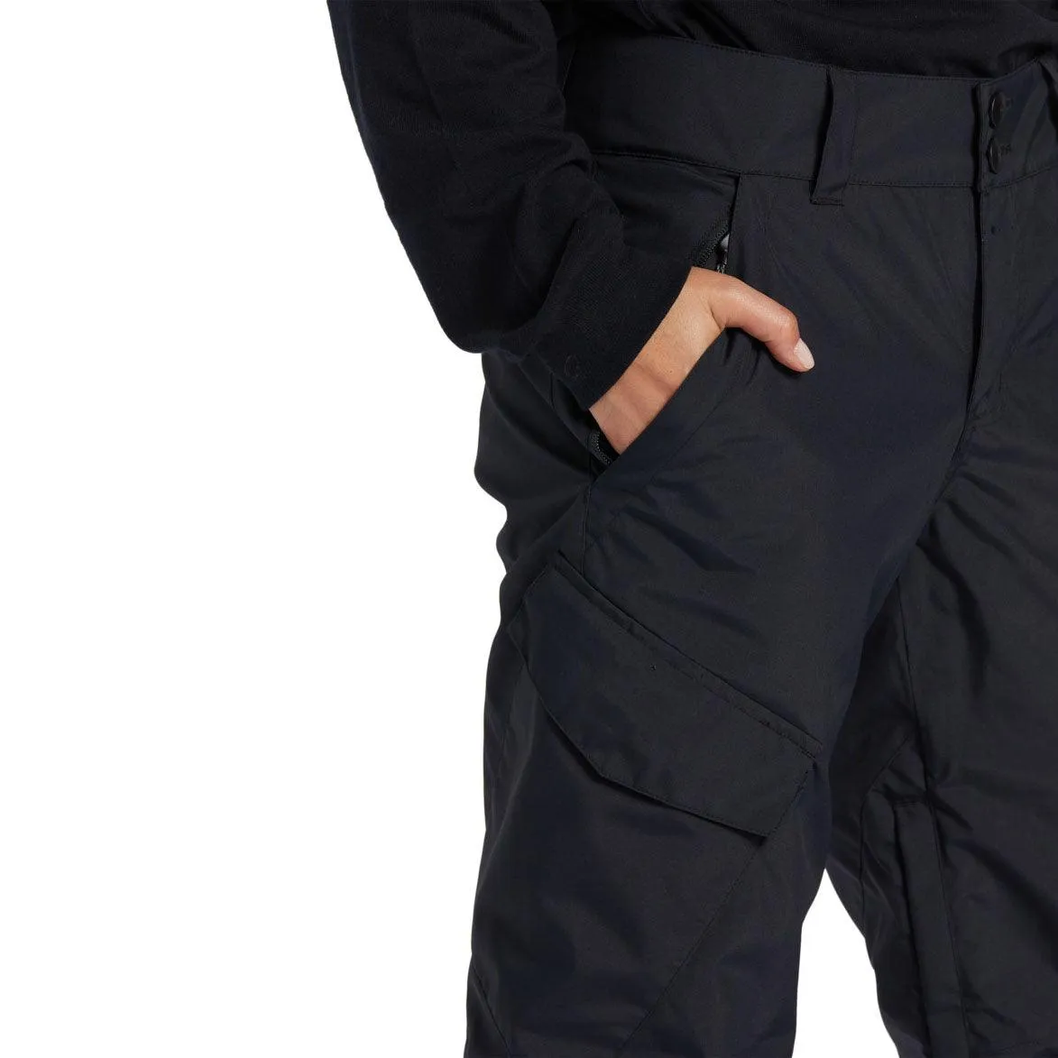 Pantalon Dc Snow Nonchalant Mujer Negro