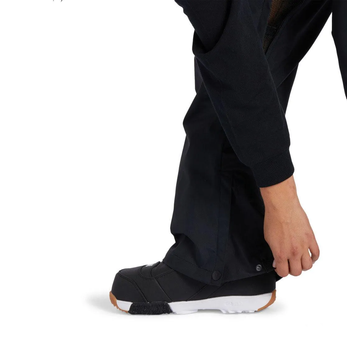 Pantalon Dc Snow Nonchalant Mujer Negro