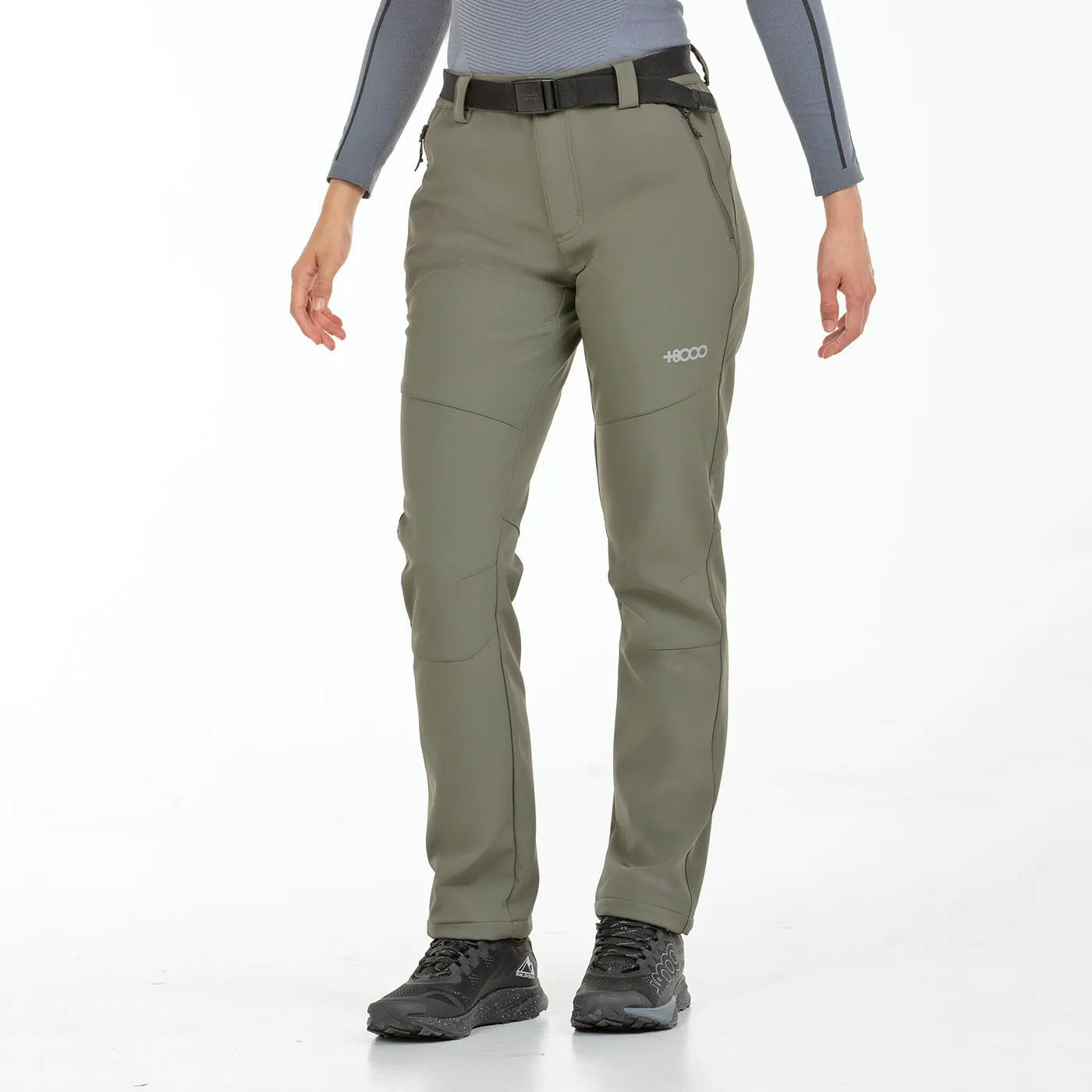 PANTALON DE TREKKING DE MUJER +8000 JUNGLA