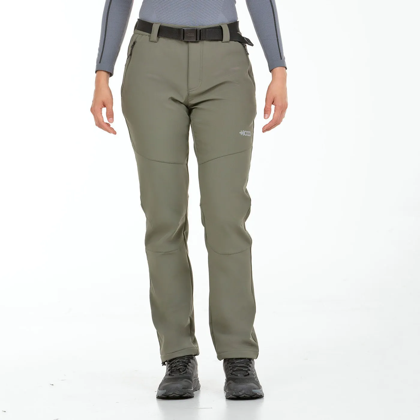 PANTALON DE TREKKING DE MUJER +8000 JUNGLA