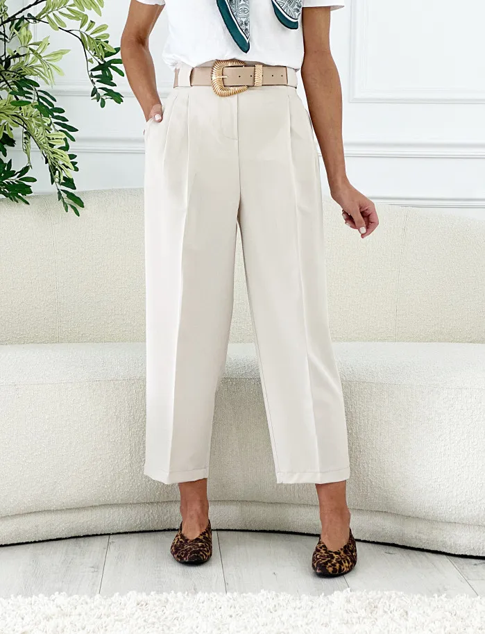 Pantalon esence new beige