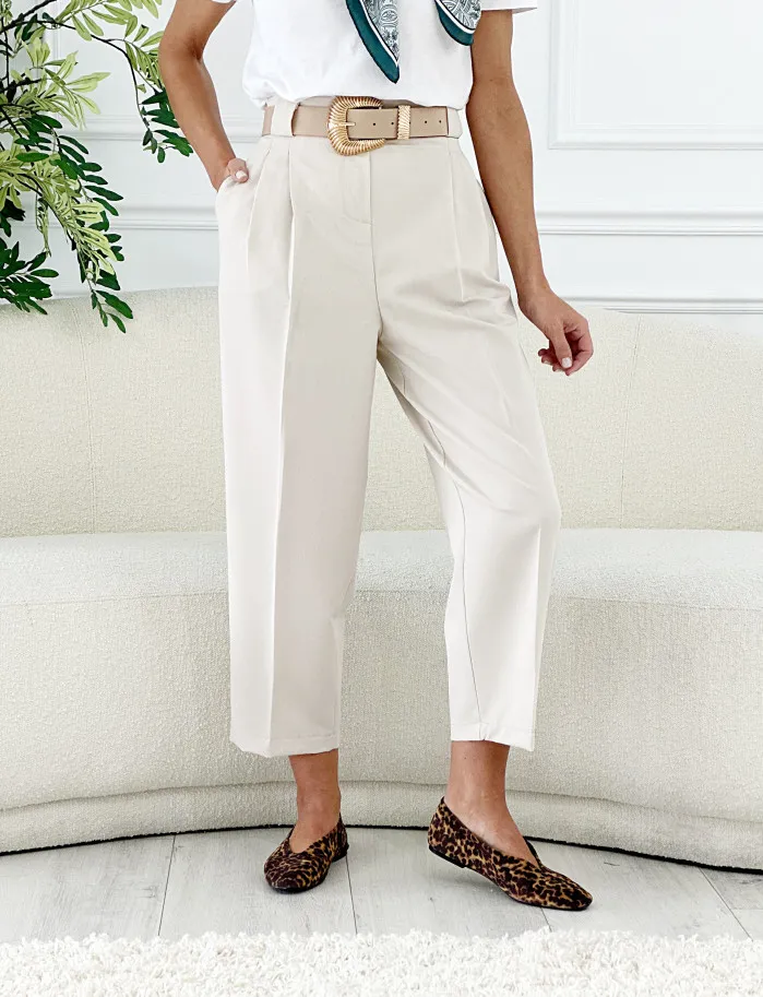 Pantalon esence new beige