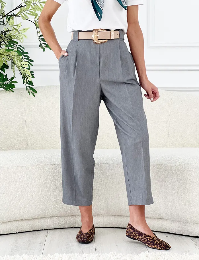 Pantalon esence new gris