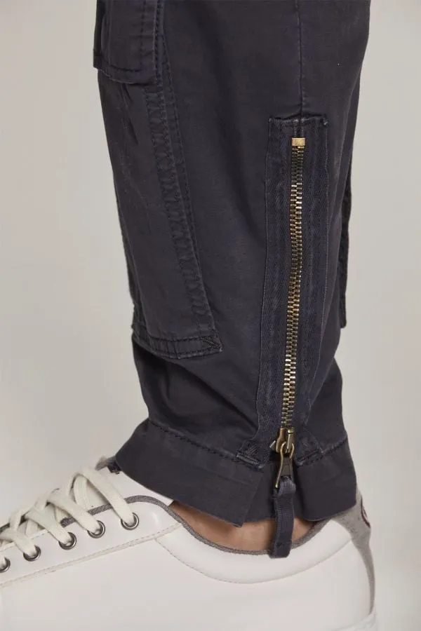 Pantalon Hombre Aeronautica Militare Pa1387Ct1493 08312 Blue Black