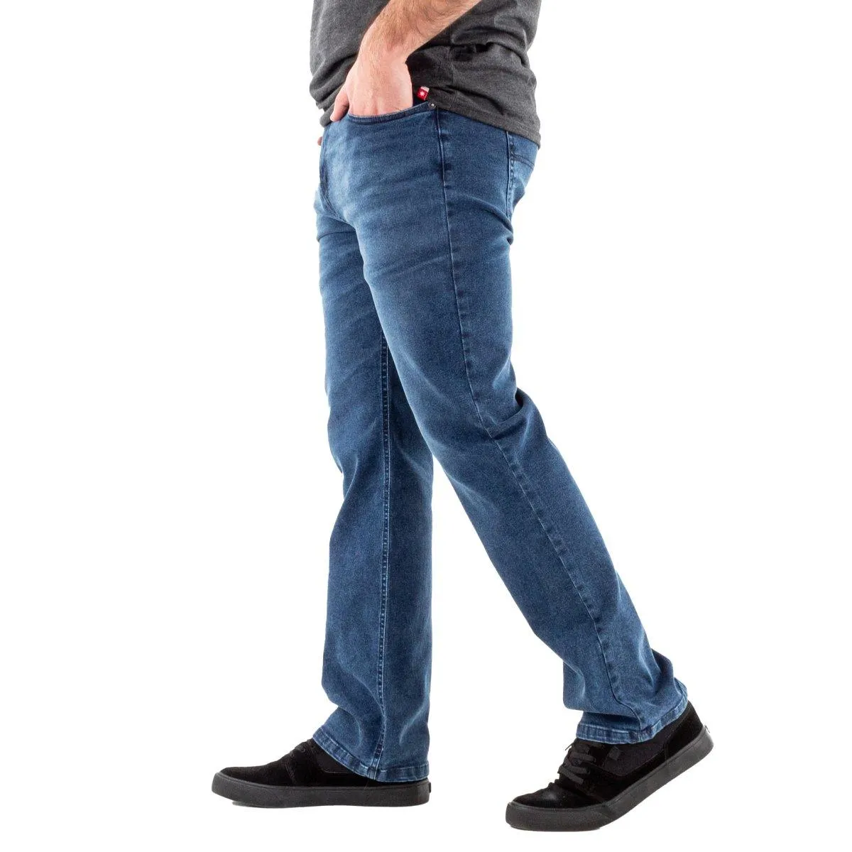 Pantalon Jean Dc Wrk Straight Blue Azul