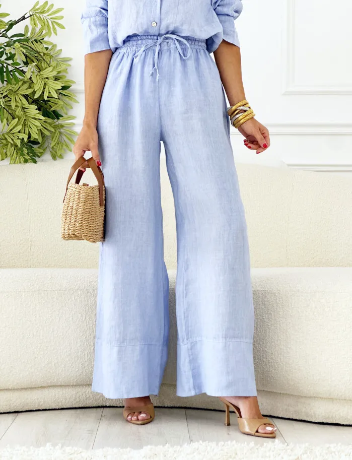 Pantalon linette azul