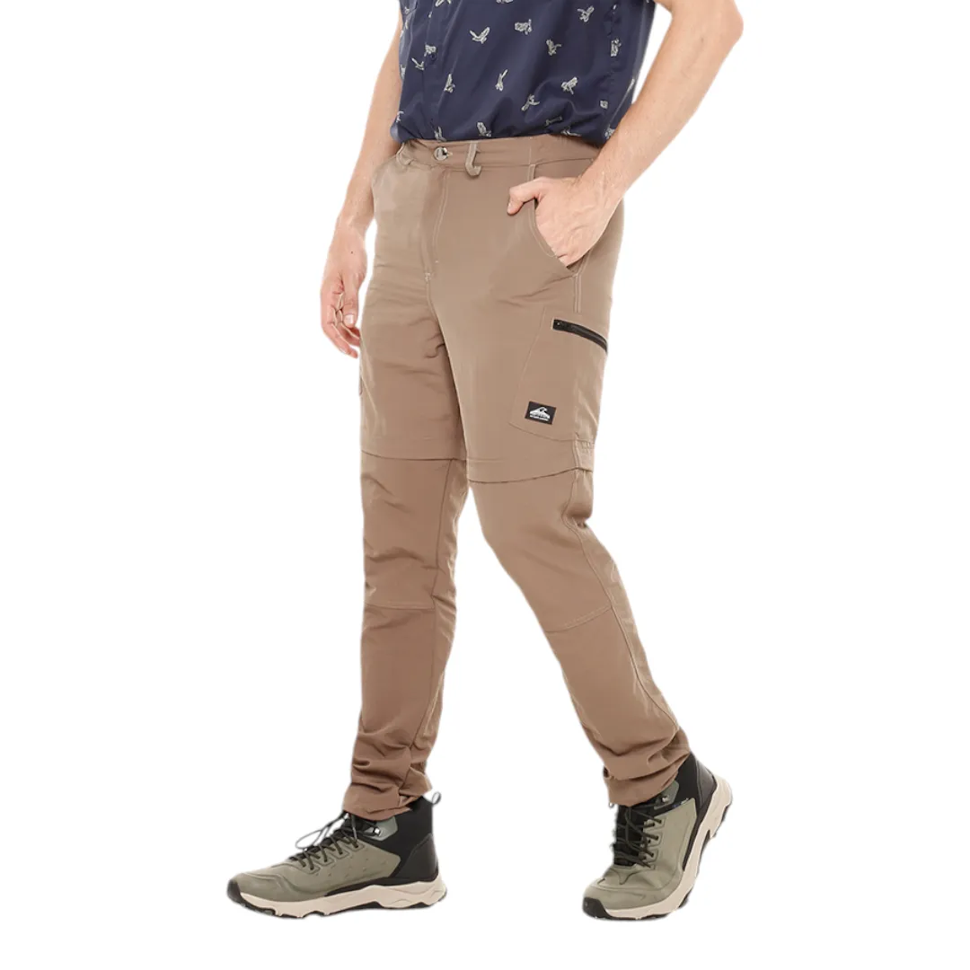 Pantalon Montagne Sherpa Zipper Trekking Desmontable Terra