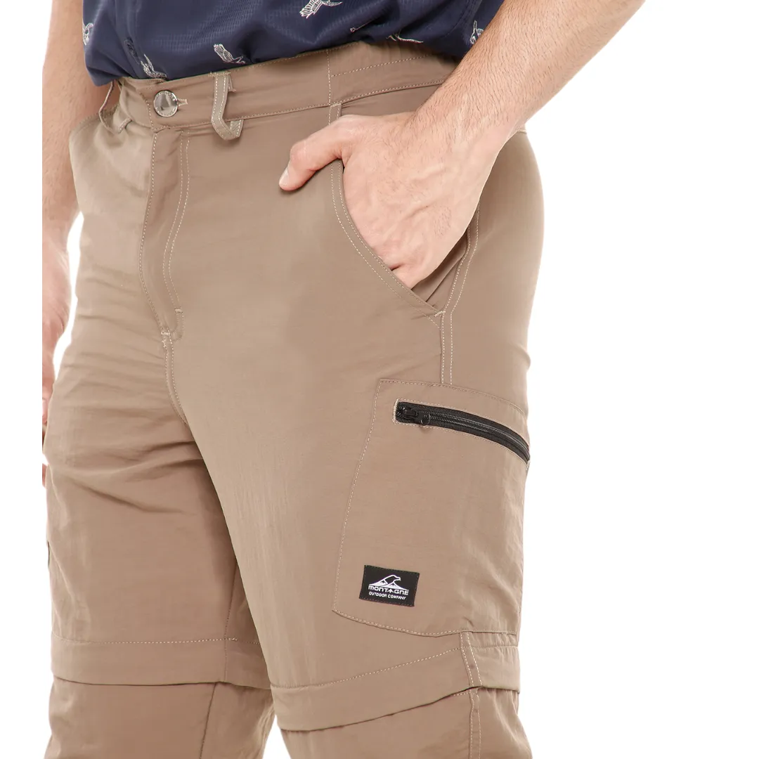 Pantalon Montagne Sherpa Zipper Trekking Desmontable Terra