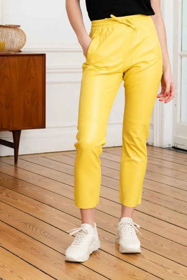 Pantalon Mujeres Oakwood Gift Jaune Clair 554