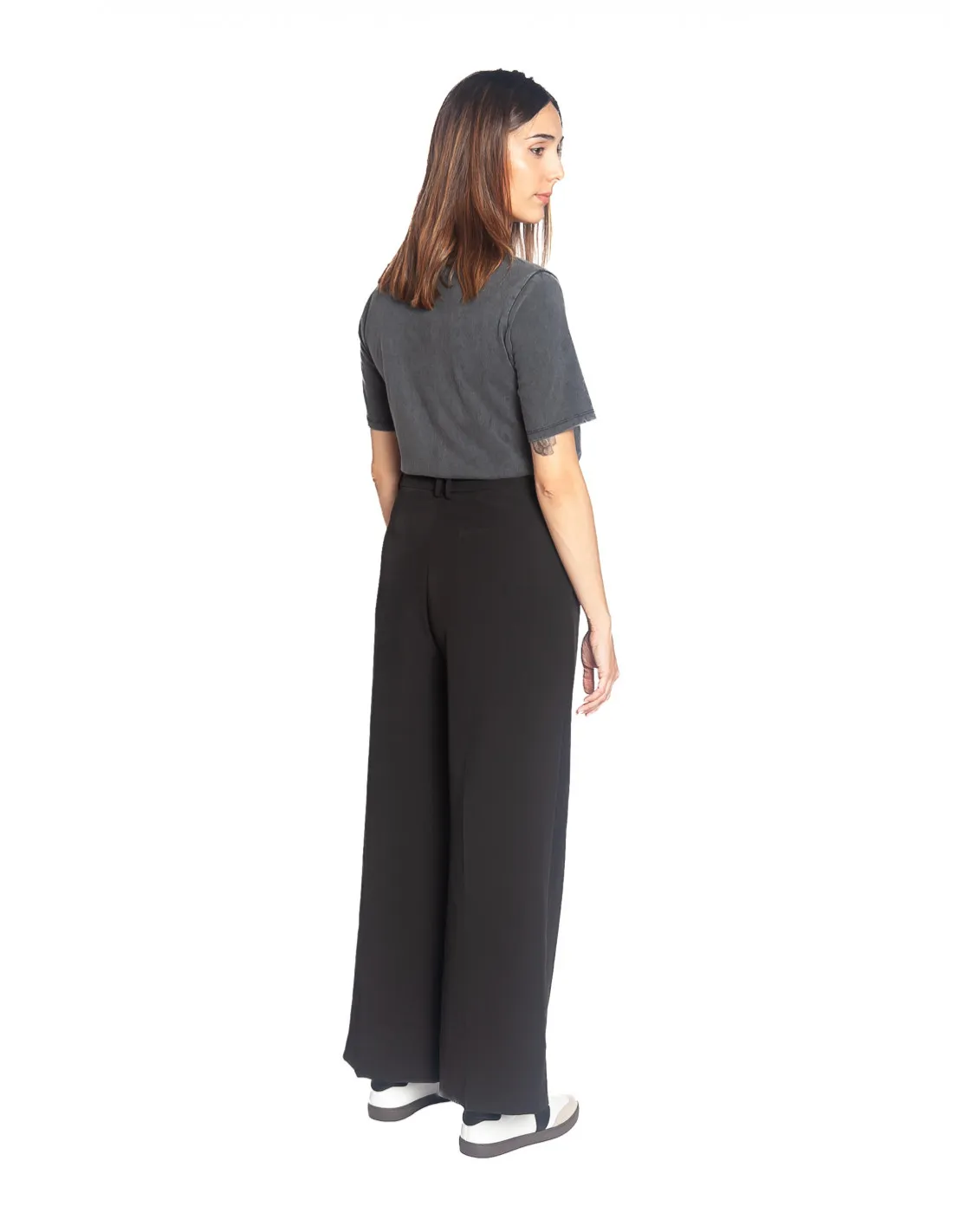 PANTALON NEGRO BOTONES DORADOS LEXI ICHI