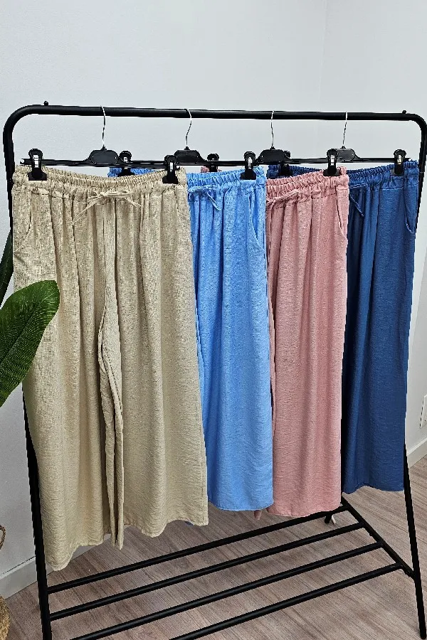 Pantalon Palazzo Spring
