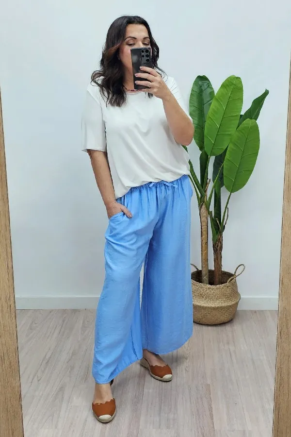 Pantalon Palazzo Spring