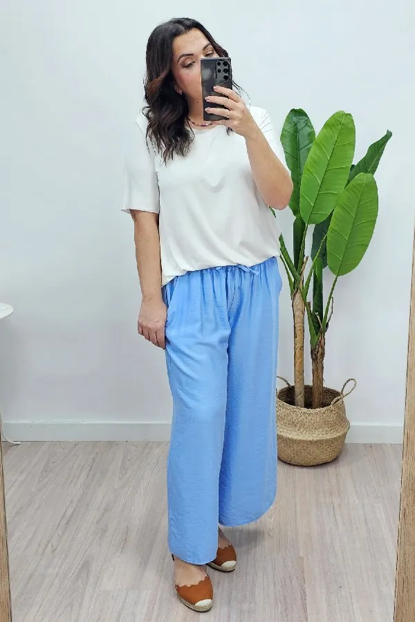 Pantalon Palazzo Spring