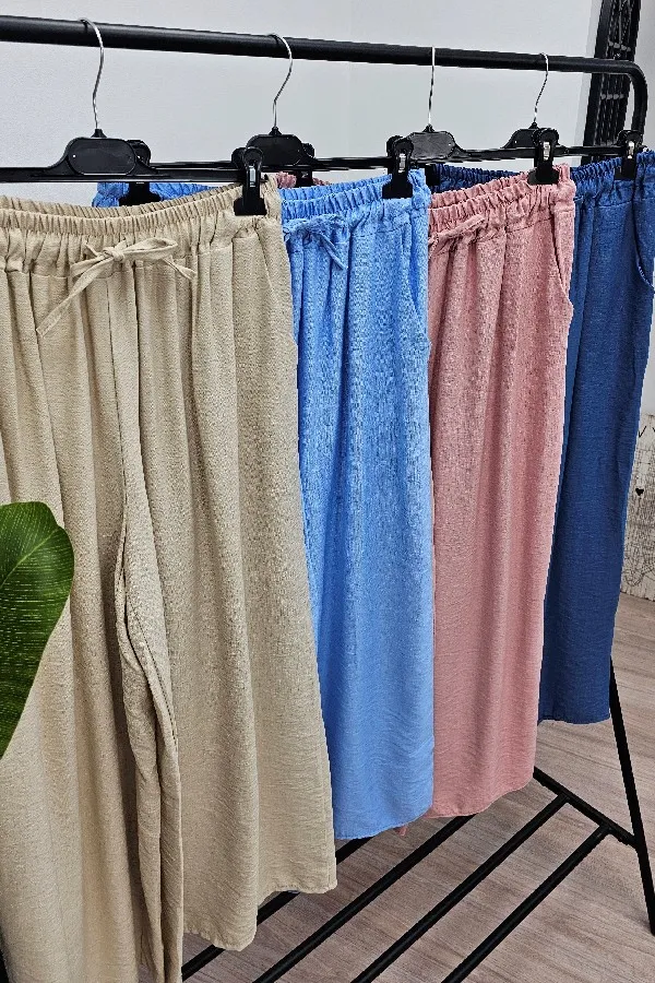 Pantalon Palazzo Spring