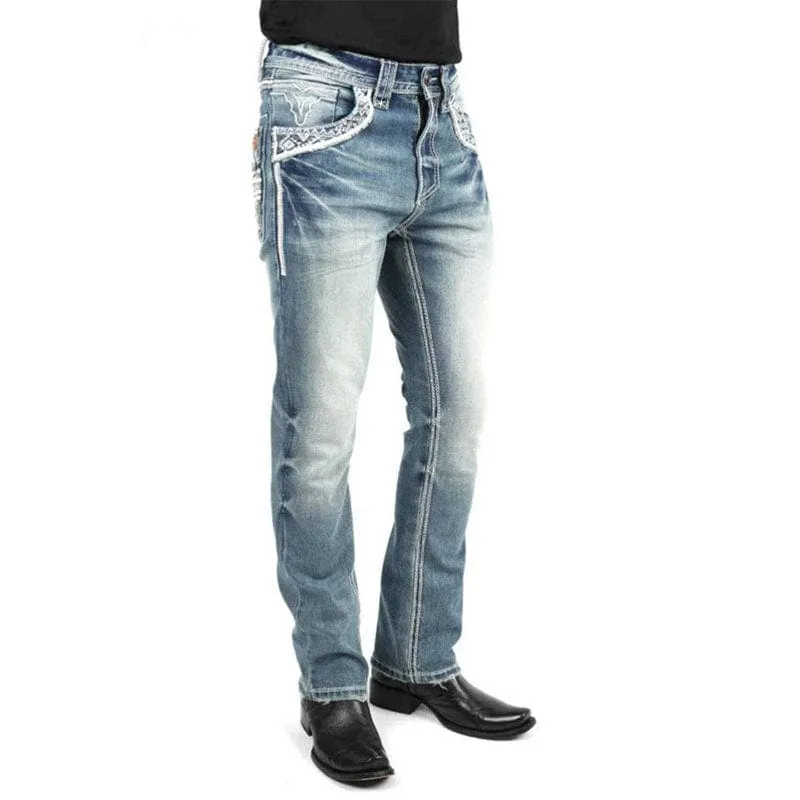 Pantalon Platini Slim Boot Cut Denim