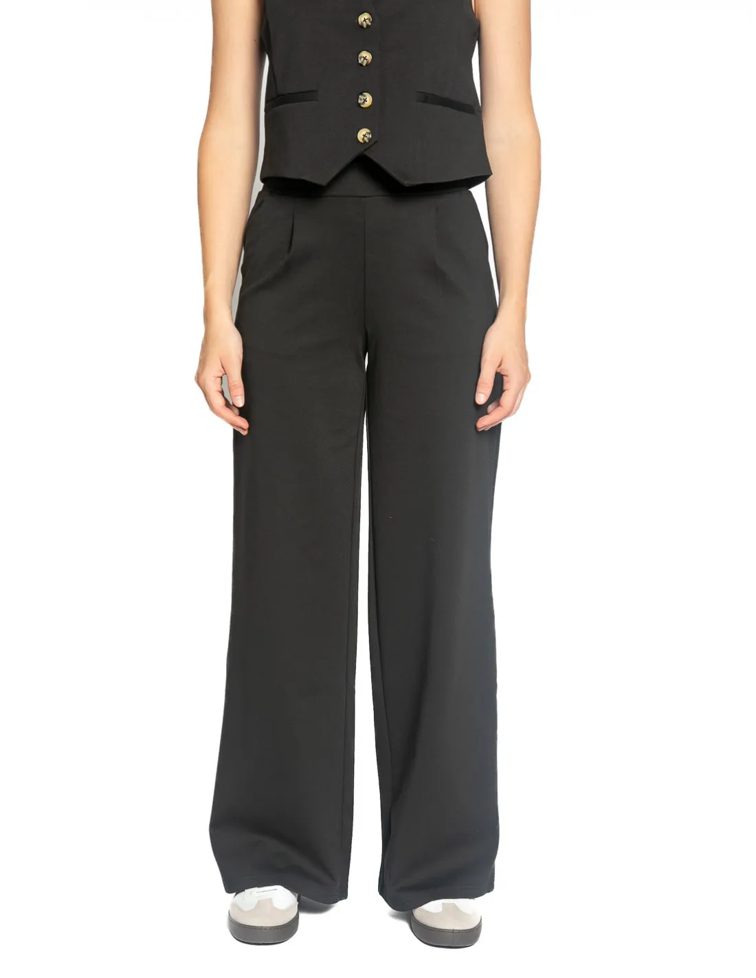 PANTALON RECTO NEGRO KATE ICHI